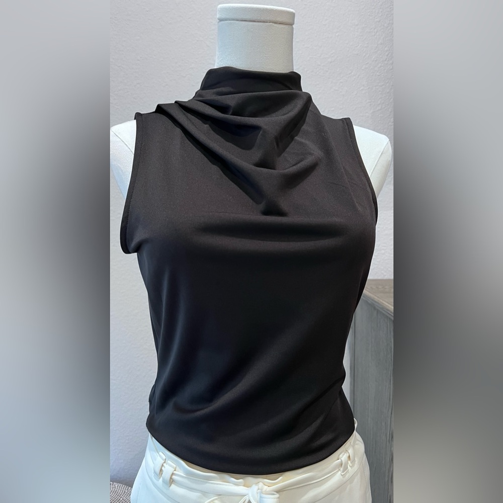 Vero Moda Theresa SL Pleat Top